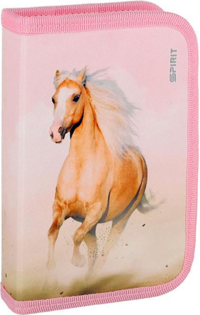 Schüler-Etui WILD HORSE - Wildpferde -  28 teilig 1-Zipper Produktbild 