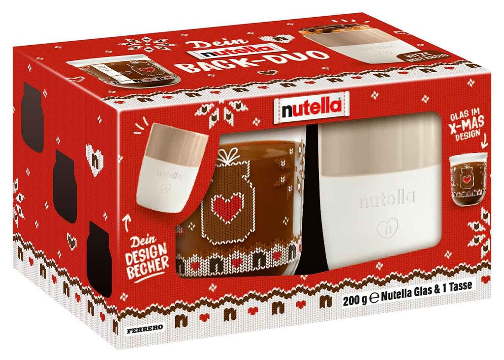 Set per cupcakes "Dein Back-Duo" con Nutella, 200g Immagine del prodotto 