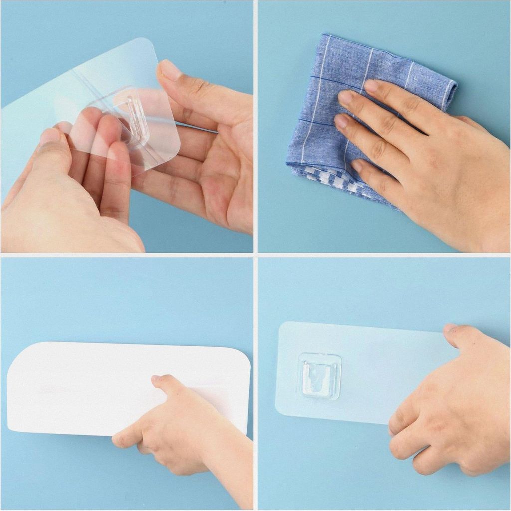 Badezimmer Organizer Duschkörbe, 2Pcs Weiß Badregal mit Haken Plastik Duschablage Ohne Bohren, Aufbewahrung Dusche Ablage Shampoo Duschregal für...