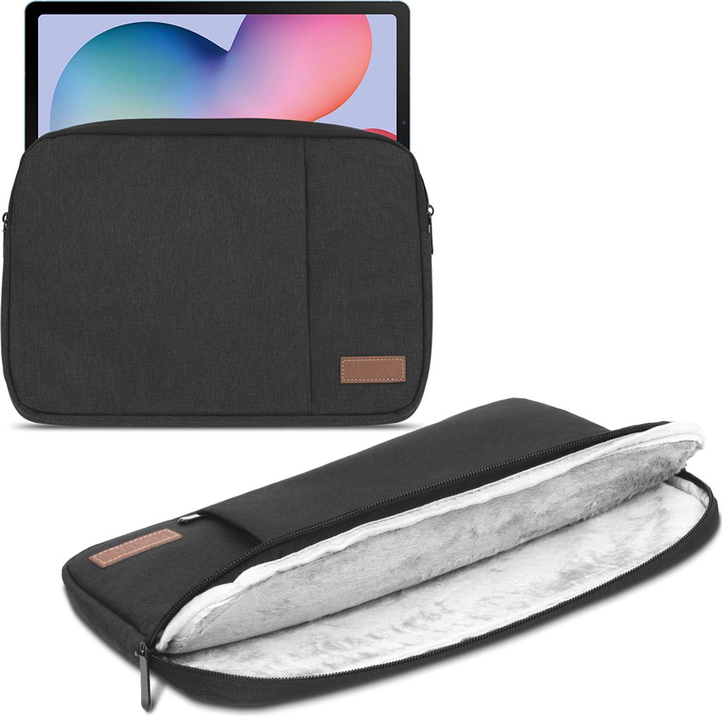 Schutzhülle für Samsung Galaxy Tab S10 S9 S8 S7 Plus / FE Tasche Tablet 12,4 HülleFarbe:Schwarz