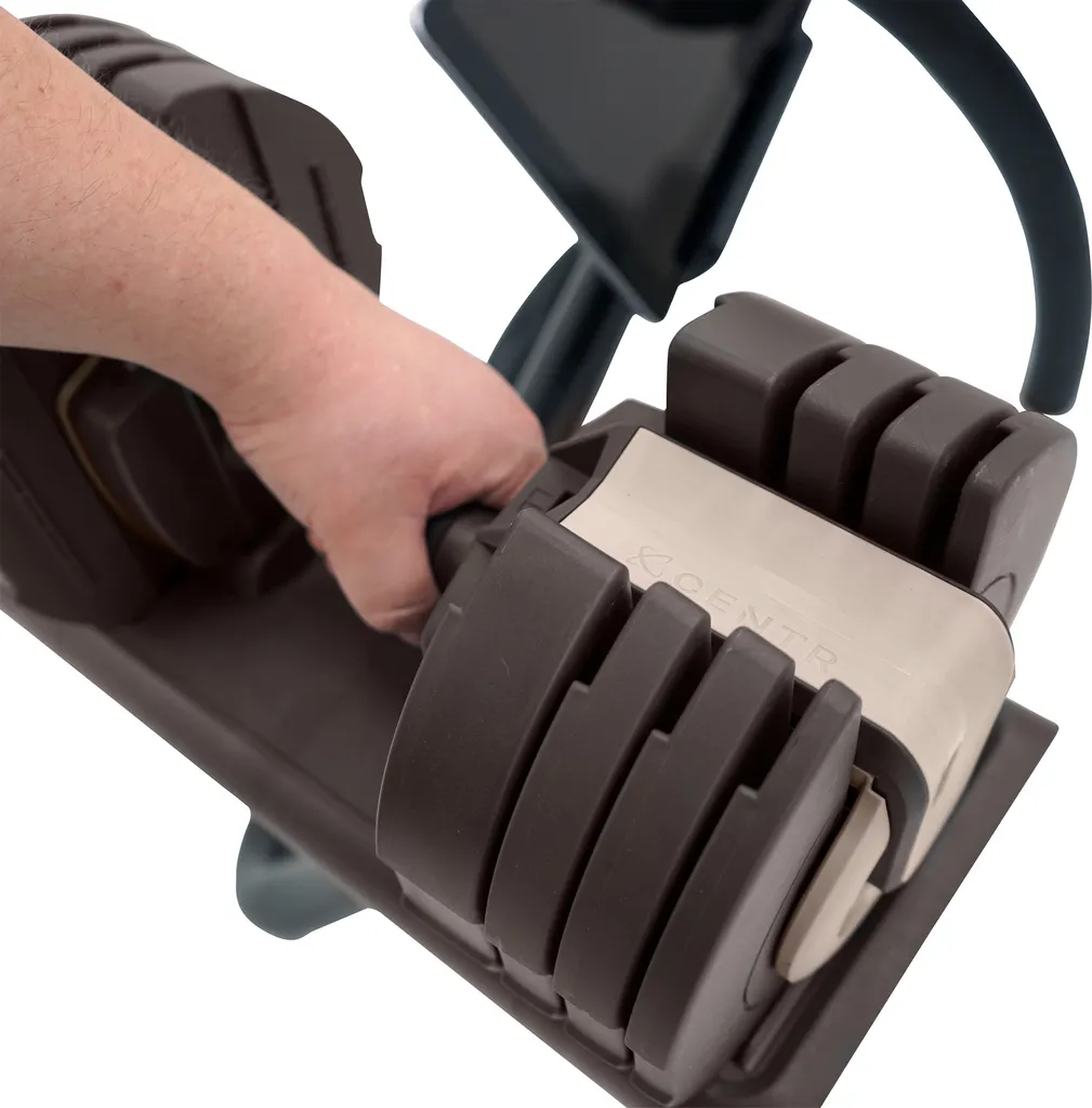 Support Smart Stack Centr en acier avec design ergonomique compact