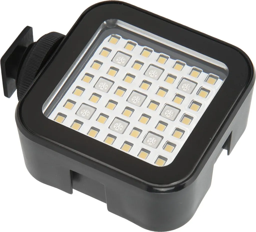 Lampe Vidéo ST49W Étanche 30m RVB 49 LED Submersible pour Vlog de Plongée
