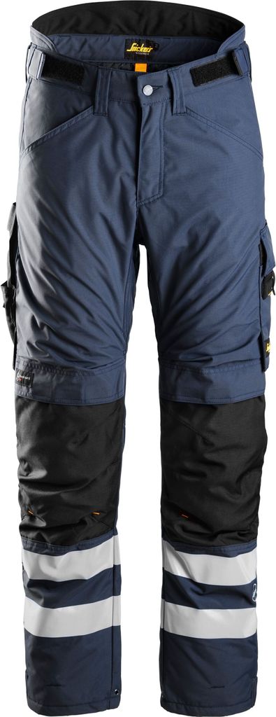 Snickers AllroundWork 37.5 Isolierende Arbeitshose, EN 14404 Navy-Schwarz-M