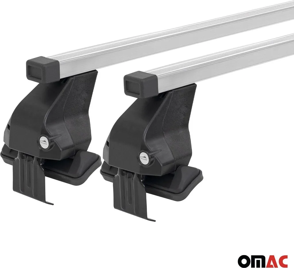 Menabo Portapacchi Acciaio Argento per Volkswagen Golf Plus 03-08 - 9