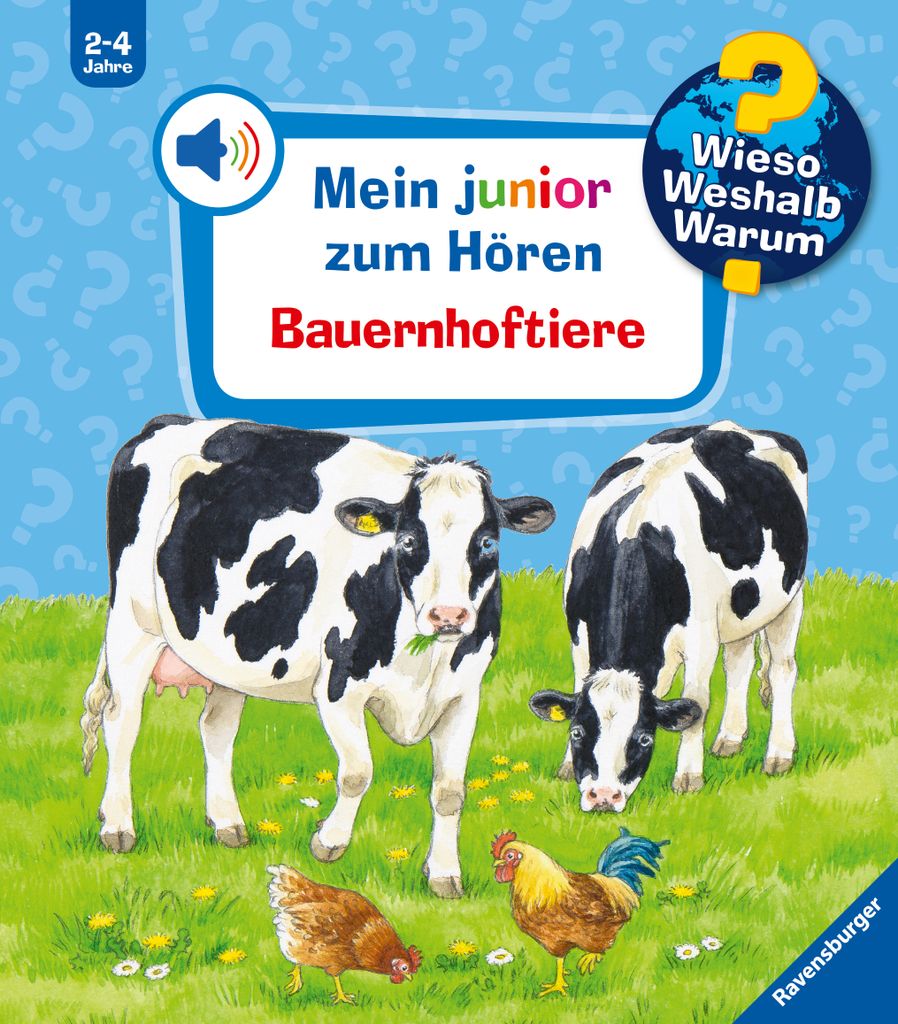 Ravensburger Kinderbuch Wieso Weshalb Warum? Mein junior zum Hören Bauernhoftiere