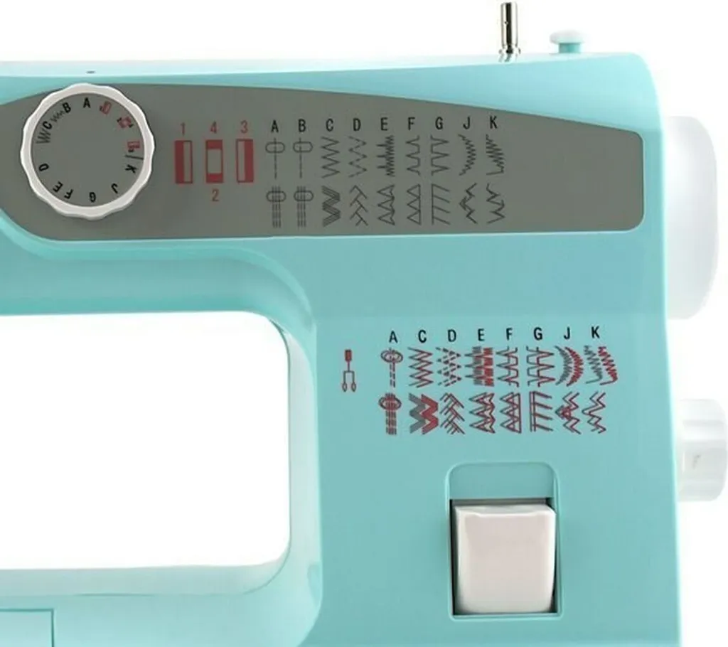 Machine à coudre Lucznik Ivonne Mint - Modèle électronique performant - 9