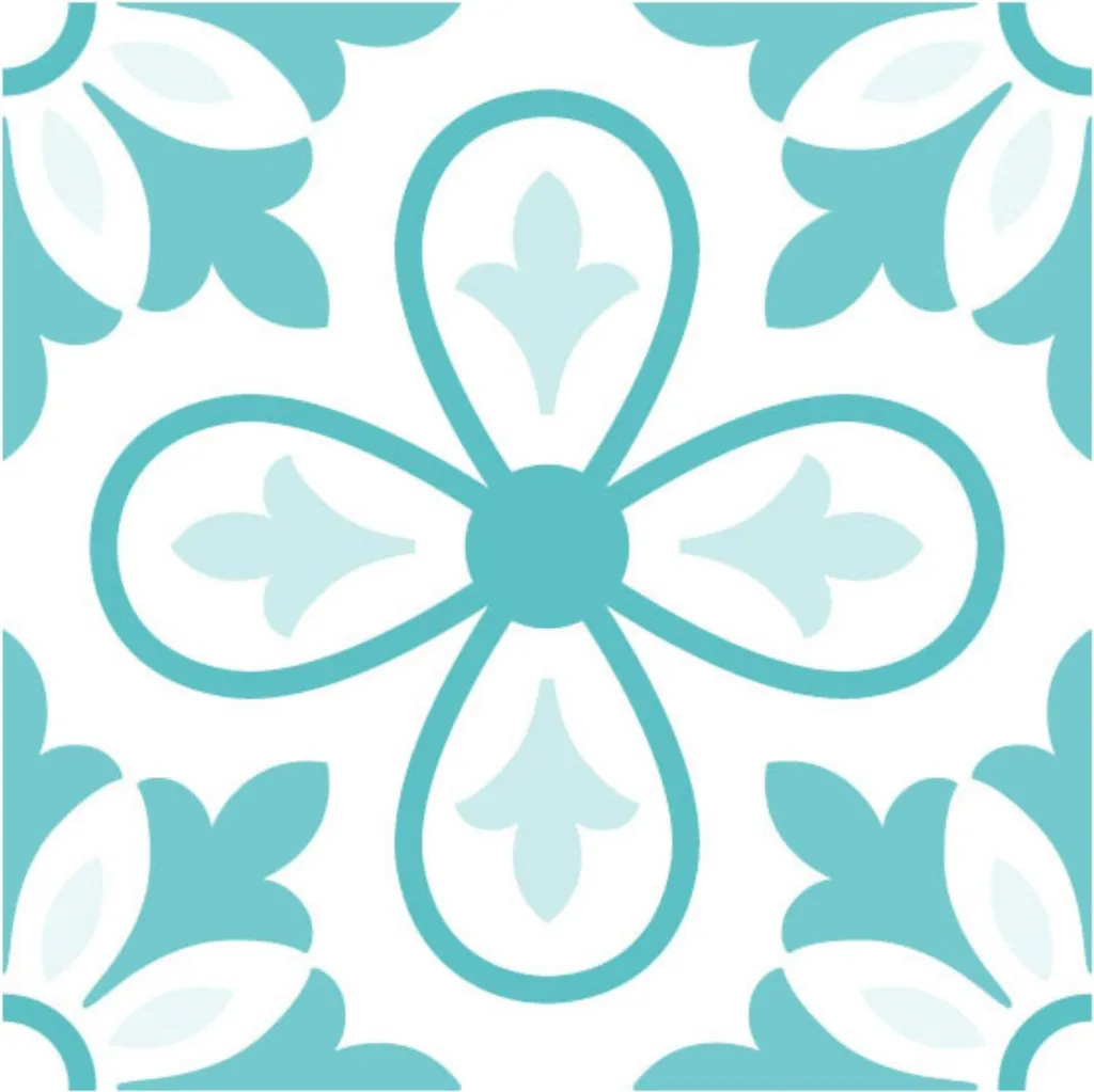 Adesivi Pavimento Malaga Tiffany 33x33 cm - Rinnova Piastrelle Online