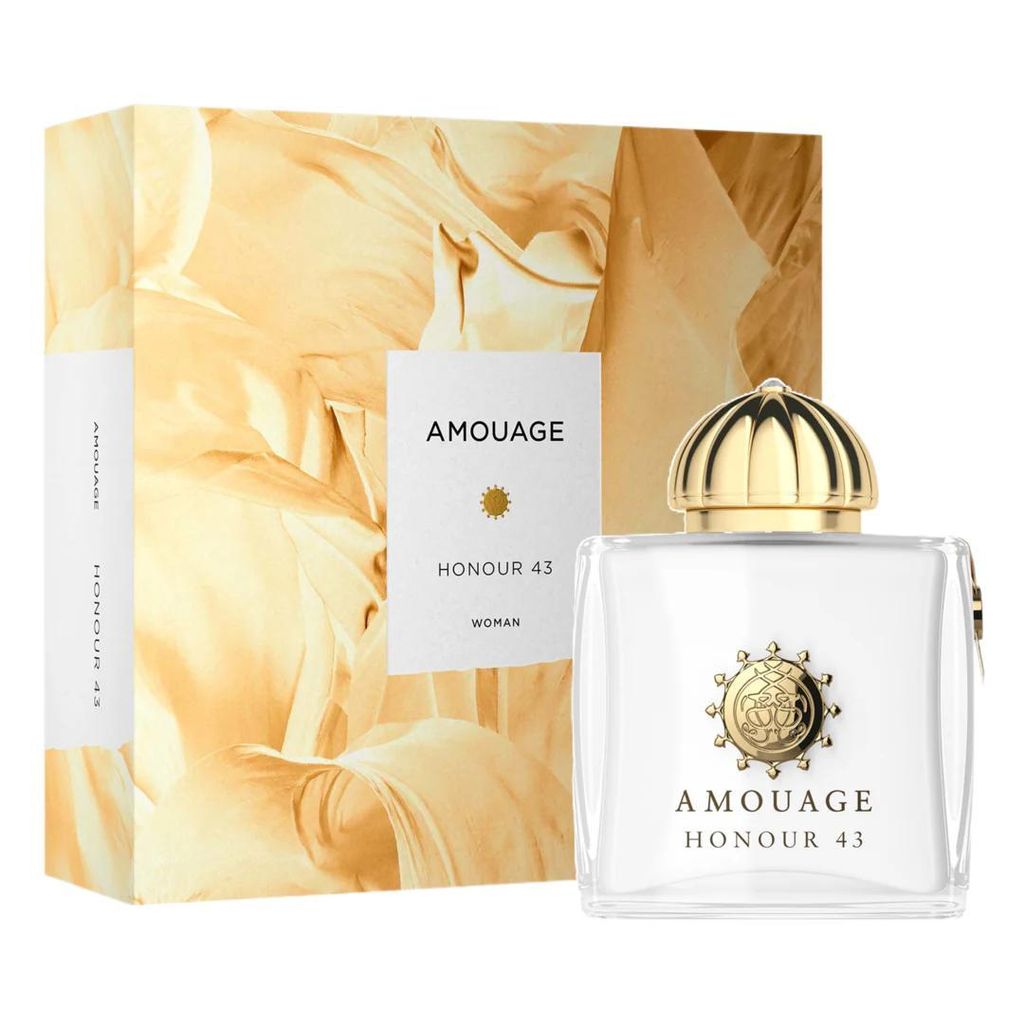 Amouage Honour 43 Woman Extrait de Parfum 100 ml – Intensiver Weißblütenduft mit Sandelholz, Weihrauch und Leder – Riviera Beauty Market