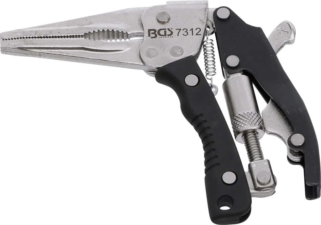 Pince à griffes Langbeck BGS 7312 avec poignée pistolet ergonomique 170 mm