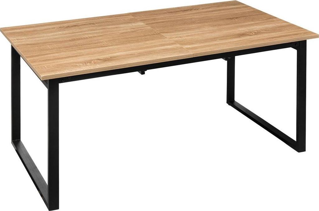 Ausziehbarer tisch 6 8 personen natureiche-effekt "aliaj" - 5 five simply smart