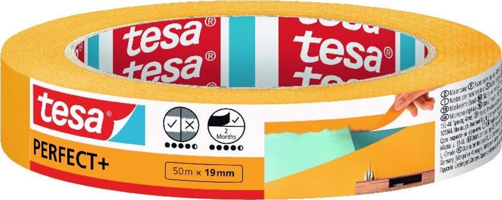 Tesa 56538-00000-01 tesa Malerband Perfect+ 50m x 50mm Productafbeelding 