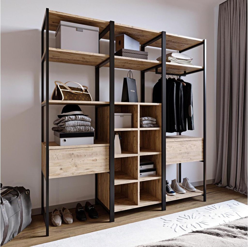 Skye Decor, Trend- Trend Gardırop Küçük Raflı L603LCV, Produktbild 2