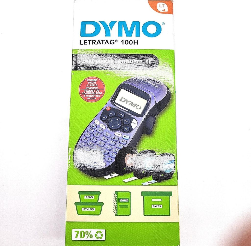 Dymo LetraTag LT-100H Beschriftungsgerät Handgerät Tragbares Etikettendrucker