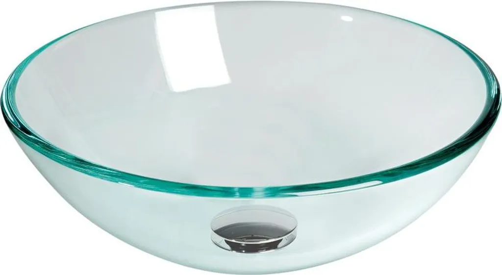 Lavabo rond en verre de 360 mm idéal pour rénover la cabine du bateau