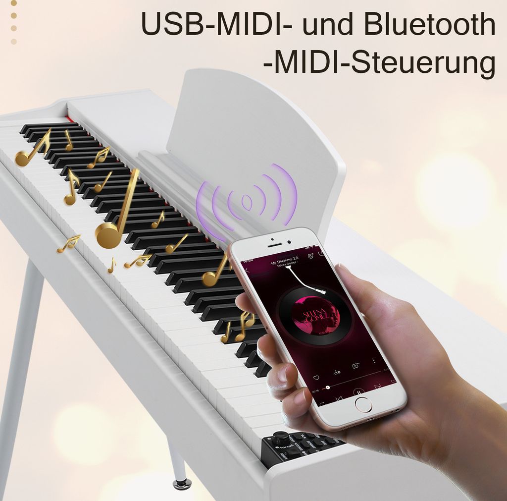 FCH Electric Piano 88 kláves Weighted | Kaufland.cz