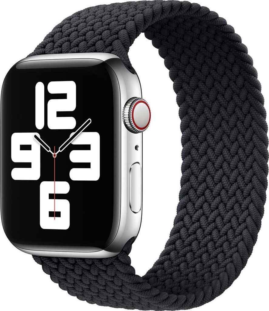 Apple Geflochtenes Solo-Armband für die Apple Watch | 38/40/41/42 mm – Größe 8 – Charcoal