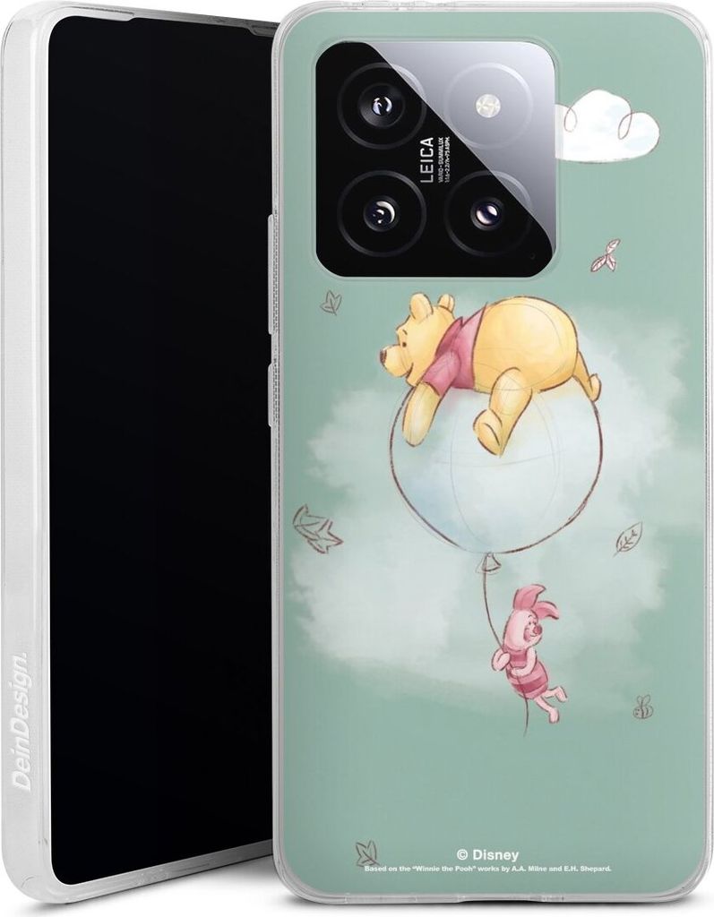 DeinDesign Handyhülle für Xiaomi 14T Silikon Hülle Case Smartphone Schutzhülle Bär Disney Winnie Puuh