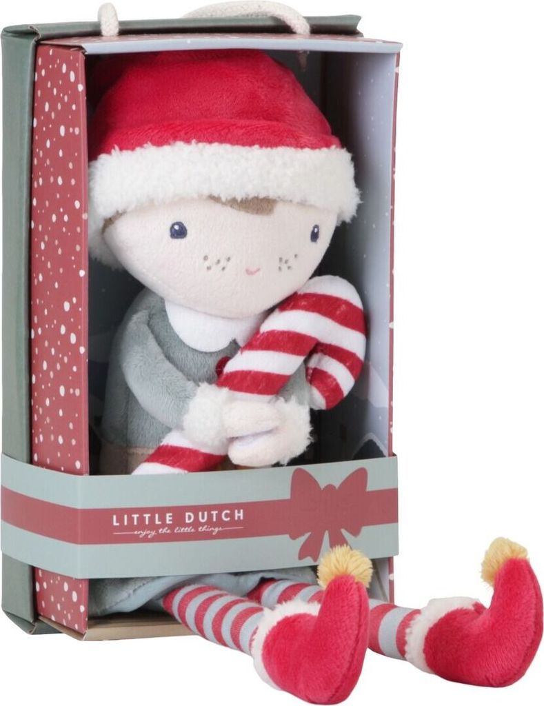 Little Dutch Kuschelpuppe Weihnachten Jim 35cm