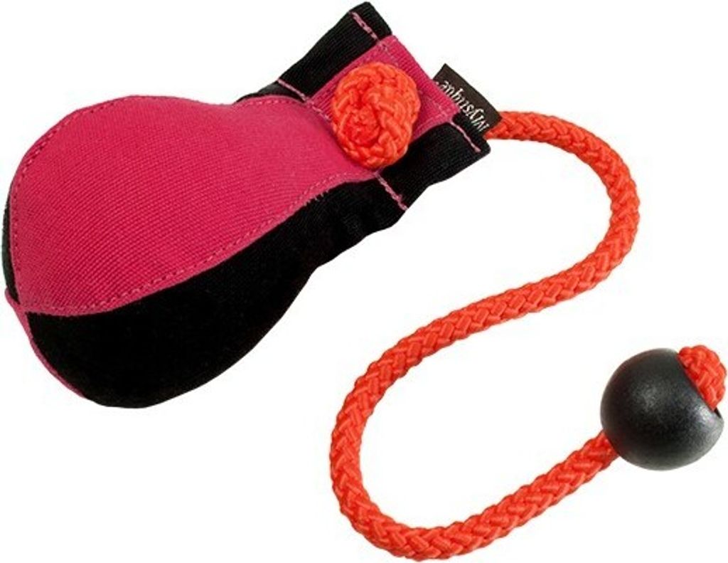 Mystique Dummy Ball Marking 150g hot pink / schwarz