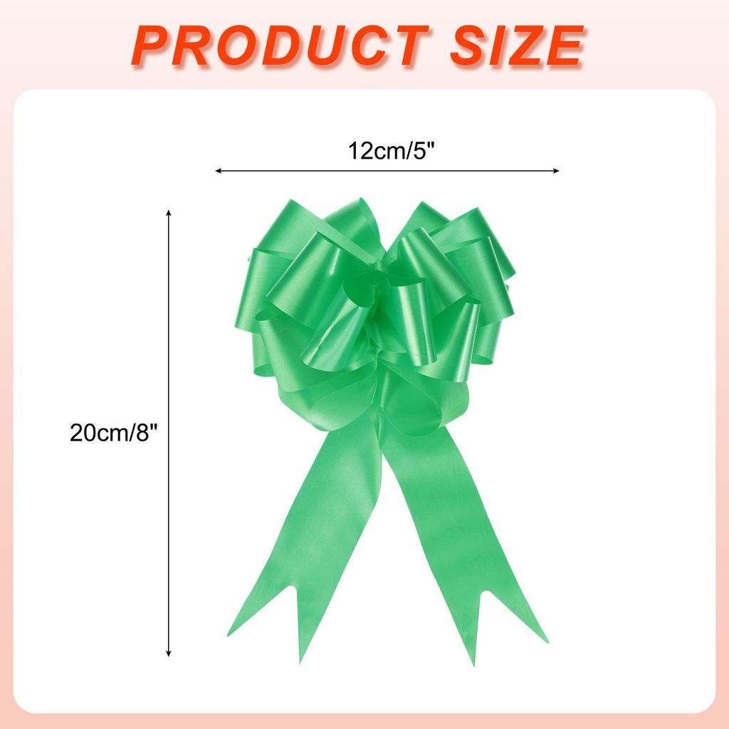 15 Stš¹ck Geschenk Schleife mit Geschenkb?nder Gro?e Ziehschleife 12cm Geschenkschleife Schleifenband Dekoration fš¹r Geschenkverpackung Hochze...