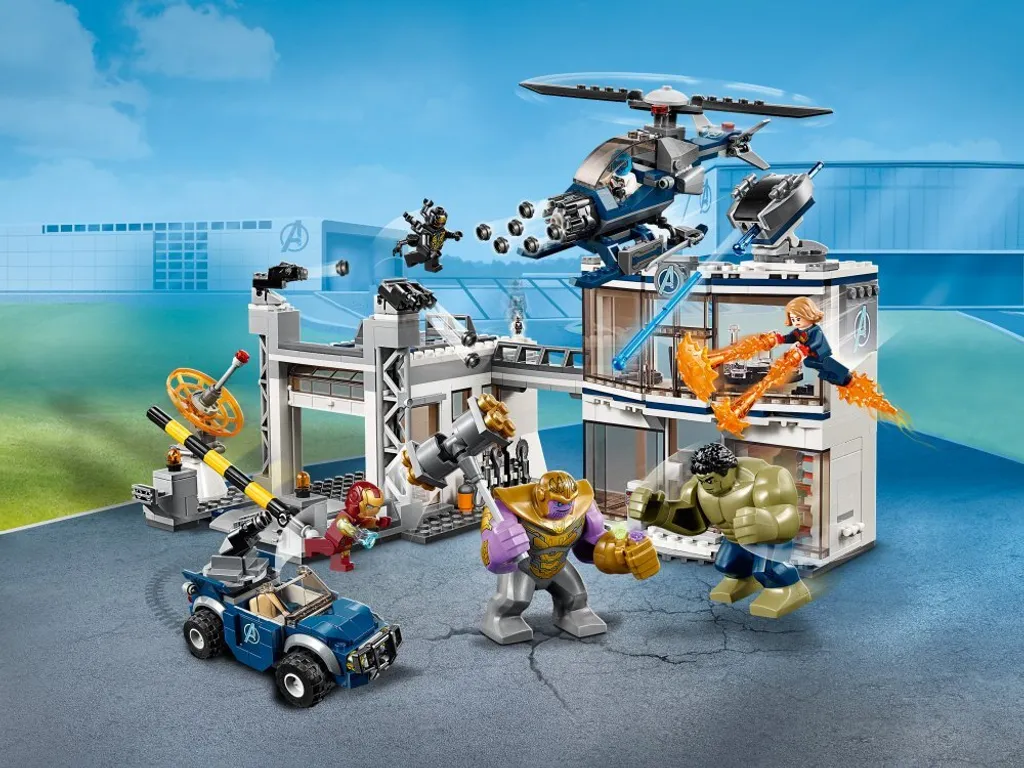 Jeu de Construction Quartier Général des Avengers LEGO Marvel 76131 Pro