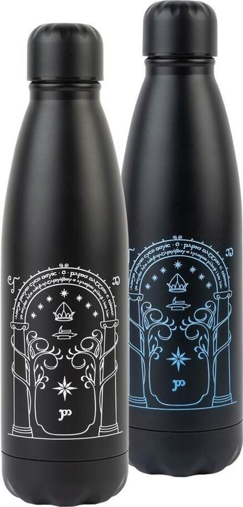 Thermofarbige Edelstahlflasche, 750 ml Fassungsvermögen