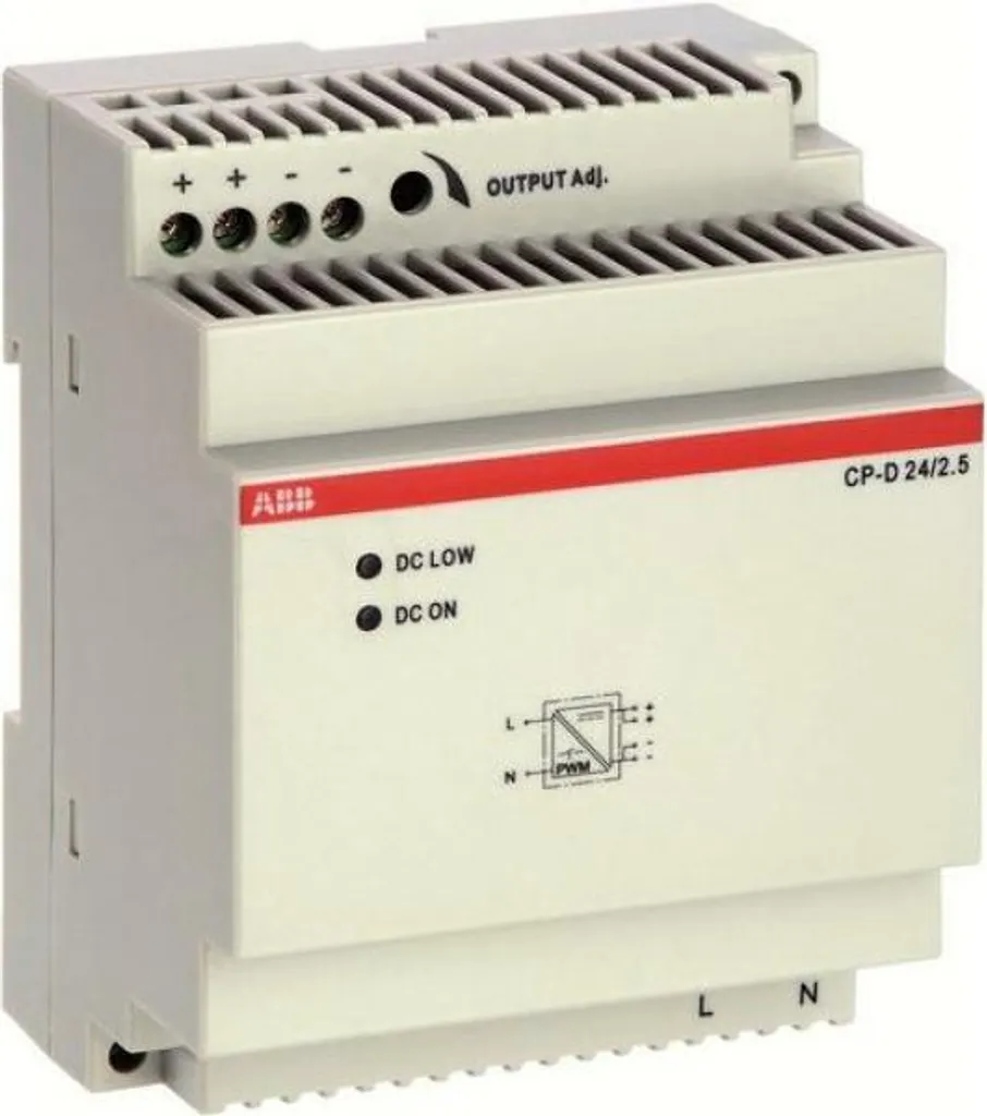 Alimentation pour Automate ABB CP-D 24/2.5 - Courant 24V DC Stable