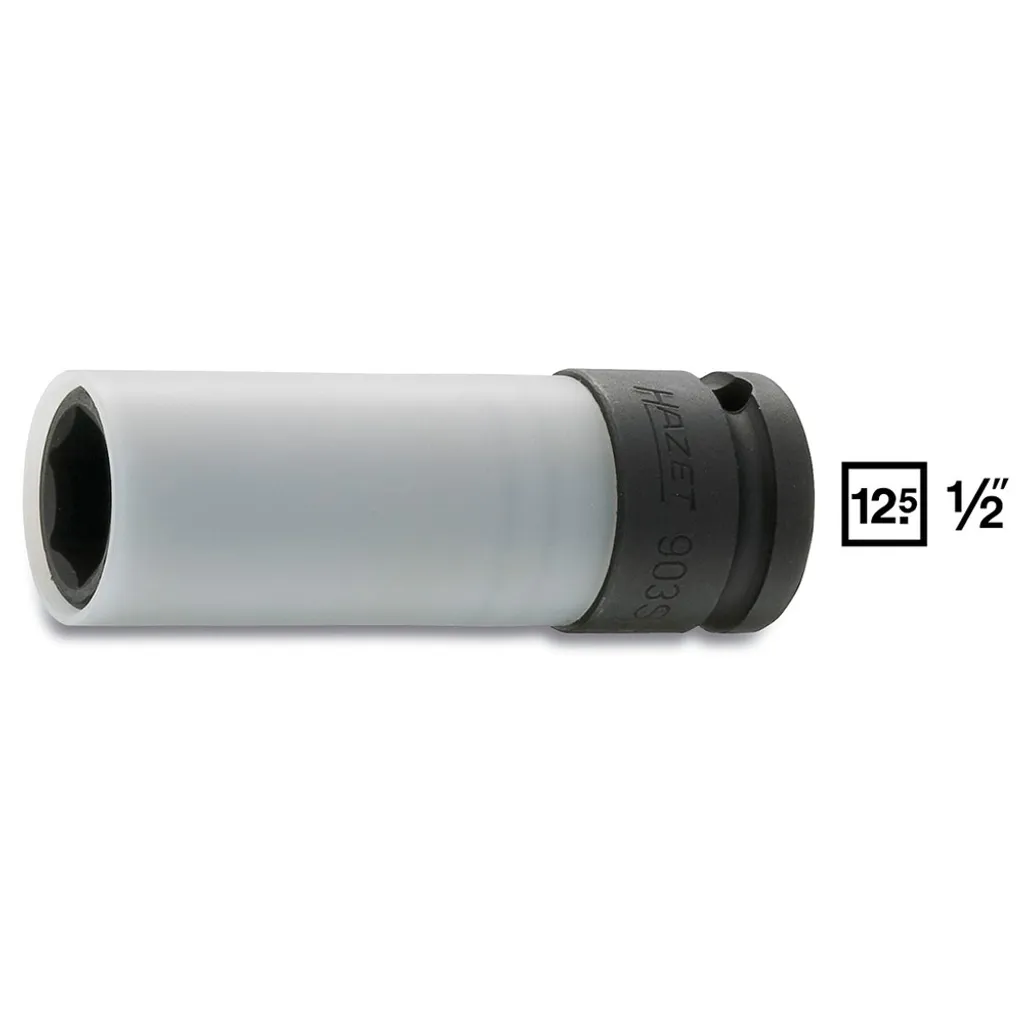 Hazet 903SLG-15 Impact Socket 15mm 1/2" - Protezione Totale Cerchi