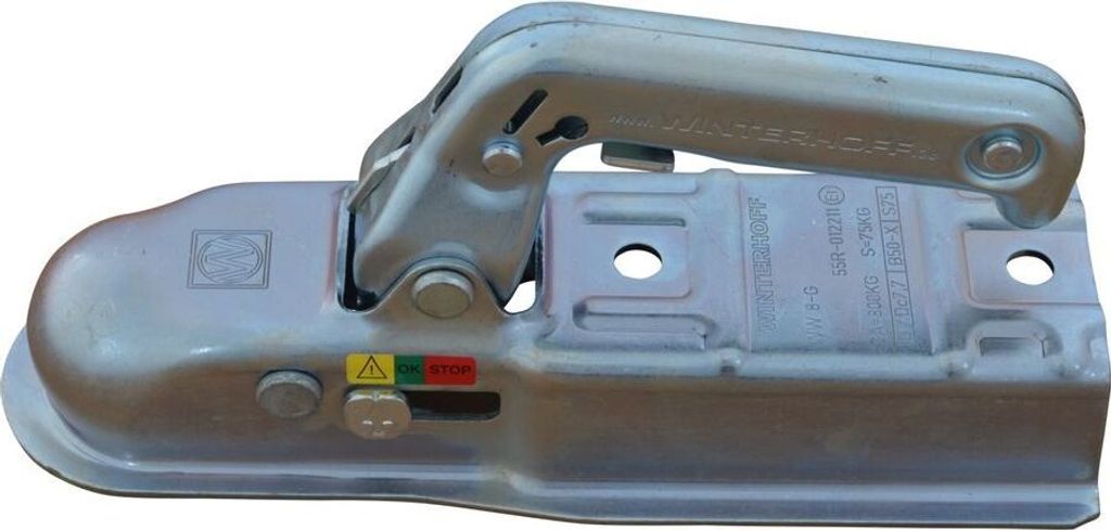 1 Stück - Winterhoff Kugelkupplung WW8G - 800kg - 60mm Produktbild 