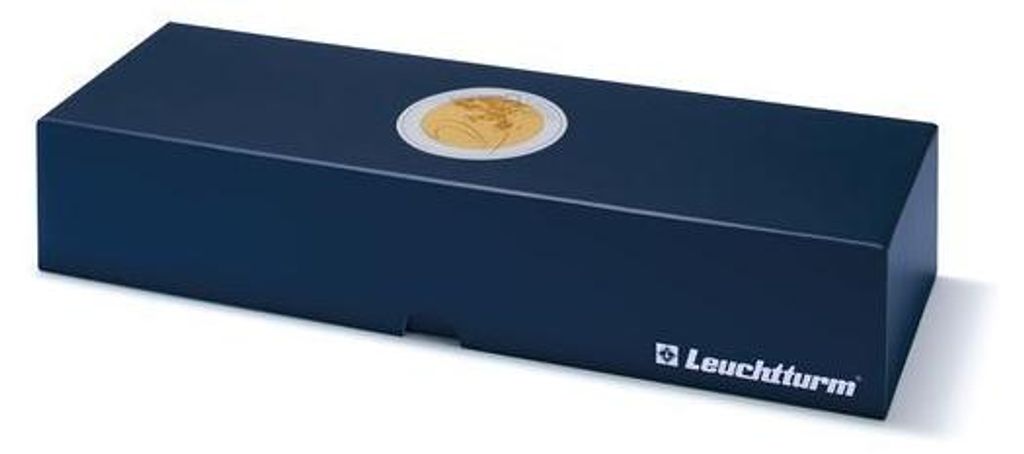 Archivbox LOGIK für 40 2 € Münzen in Coin Cards, Querformat Produktbild 