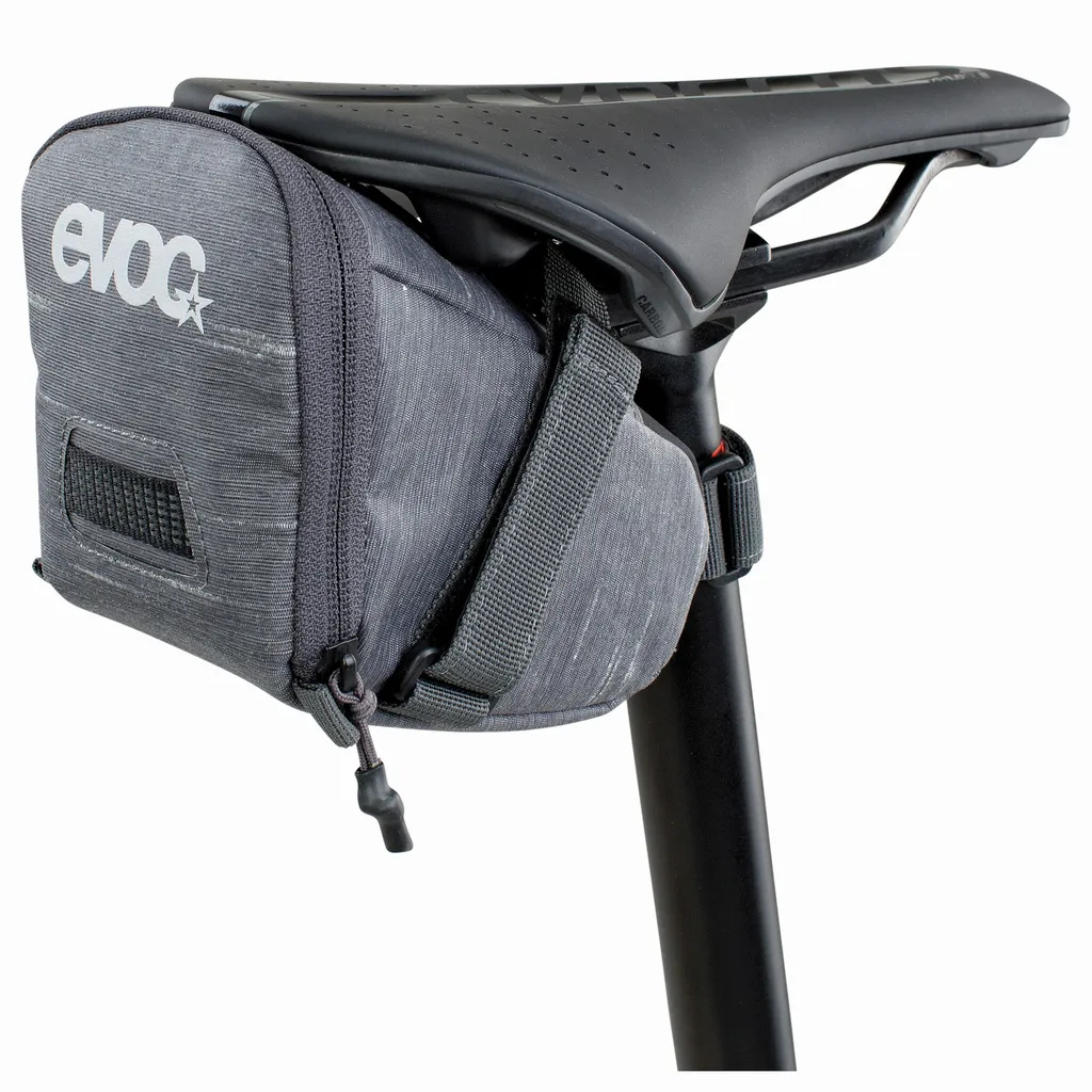 Sacoche selle vélo déperlante EVOC Seat Bag Tour L gris 1L
