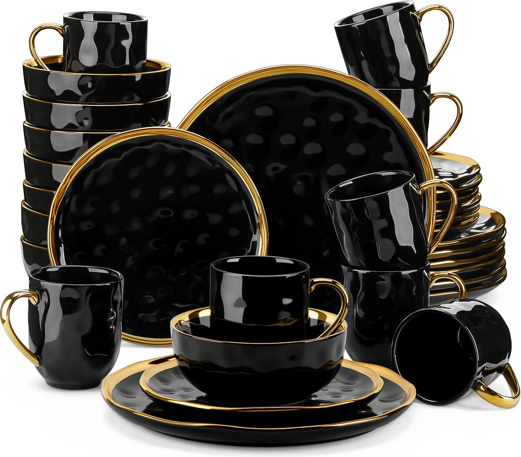 Service de table en porcelaine, LOVECASA 32 pcs. service Image du produit 