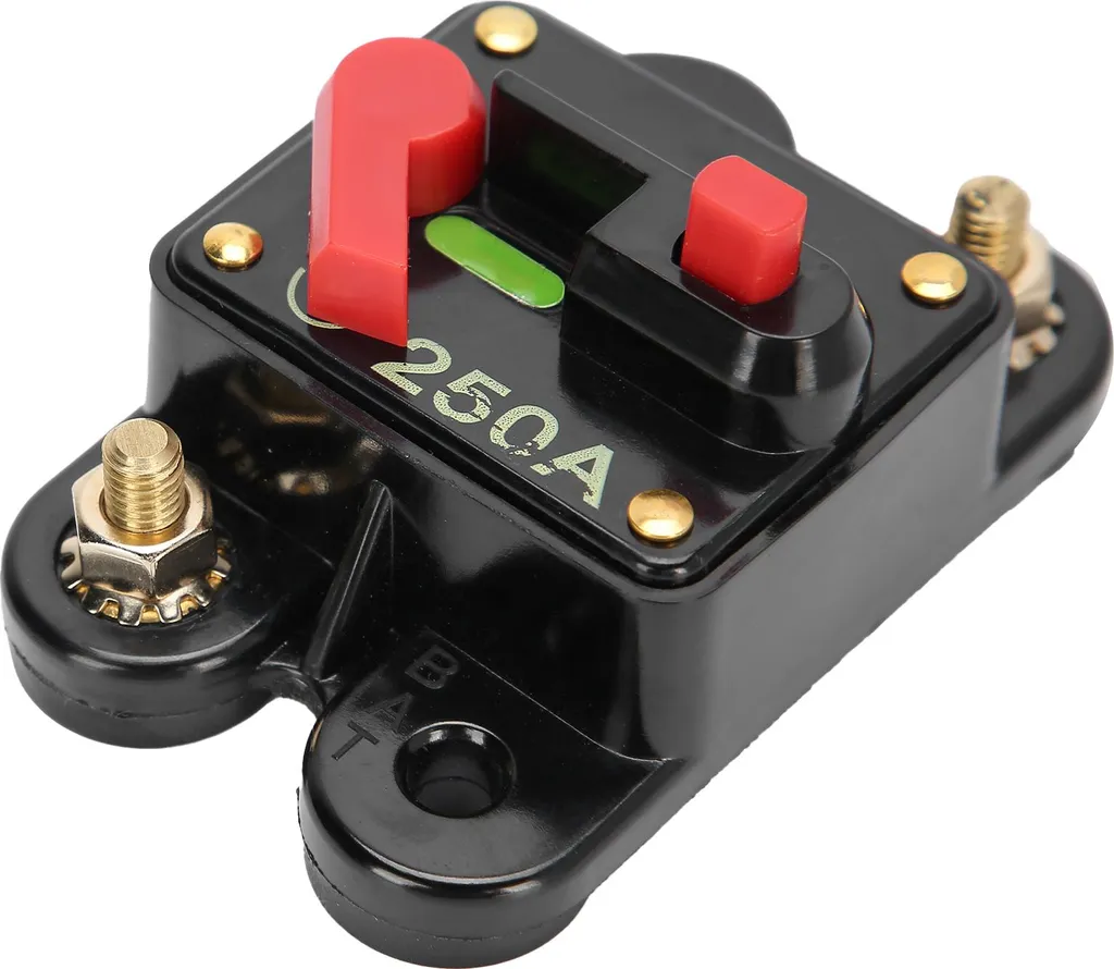 Interruttore Automatico Marino 250A Impermeabile - Reset Manuale DC