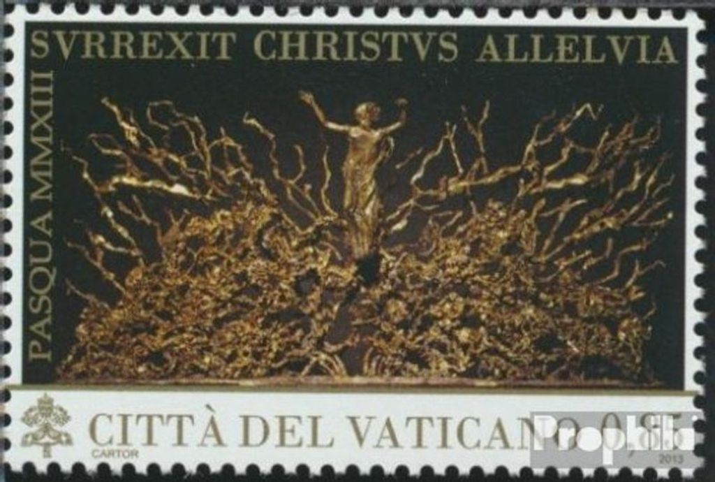 Briefmarken Vatikanstadt 2013 Mi 1757 (kompl.Ausg.) postfrisch Ostern