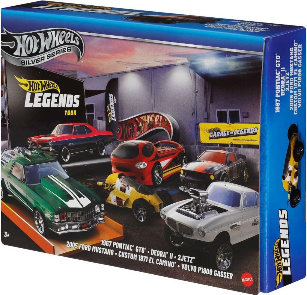 Hot Wheels JBY78, Fahrzeug-Set, 3 Jahr(e), Kunststoff, Metall, Mehrfarbig