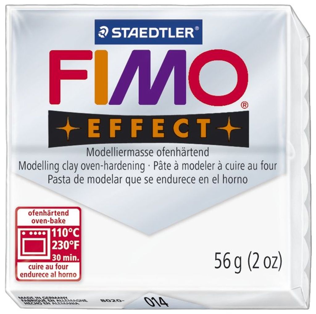 6x FIMO 212152097 Effect Transparent 56g