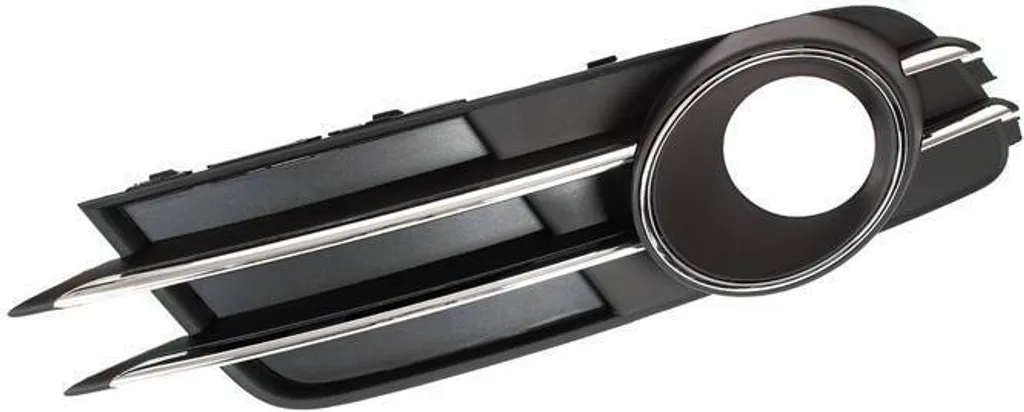 Grille de Rechange Phare Antibrouillard Gauche Chrome pour Audi A6 C7