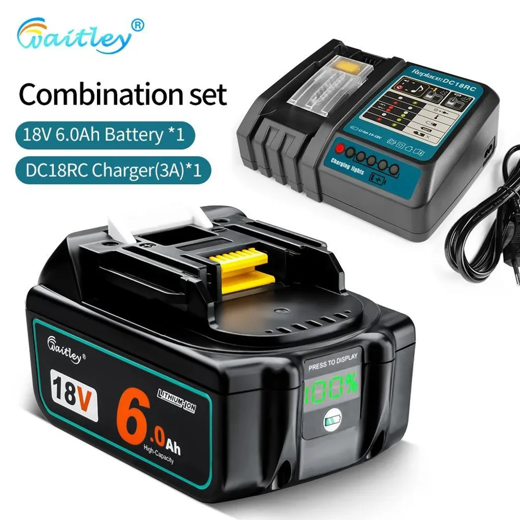 Batterie 18V 6,0 Ah Lithium-Ion pour Kit Combiné A Haute Performance - 2