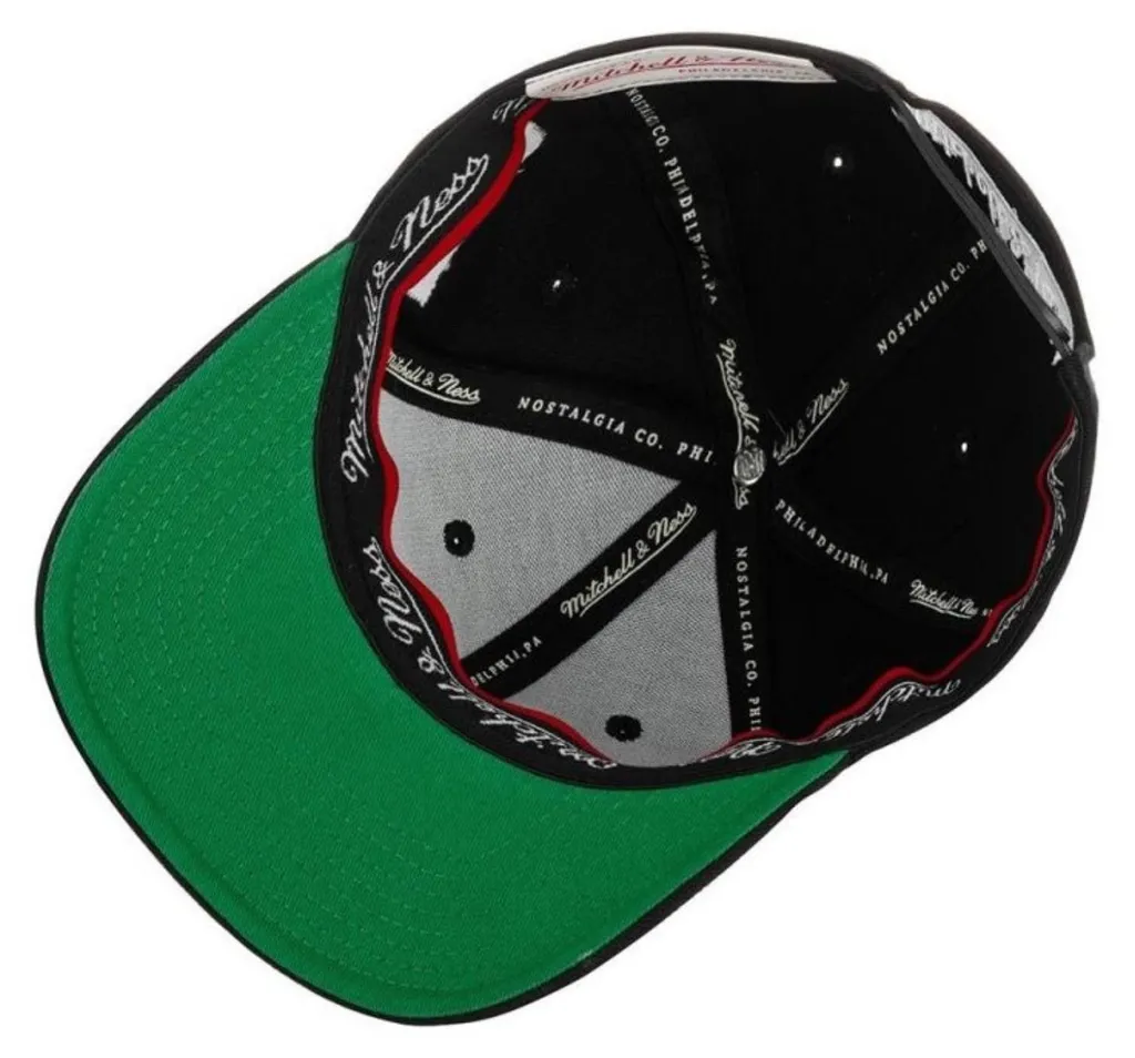 Mitchell & Ness Casquette Comfy Core Stretch Noire Ajustable Unique - 4