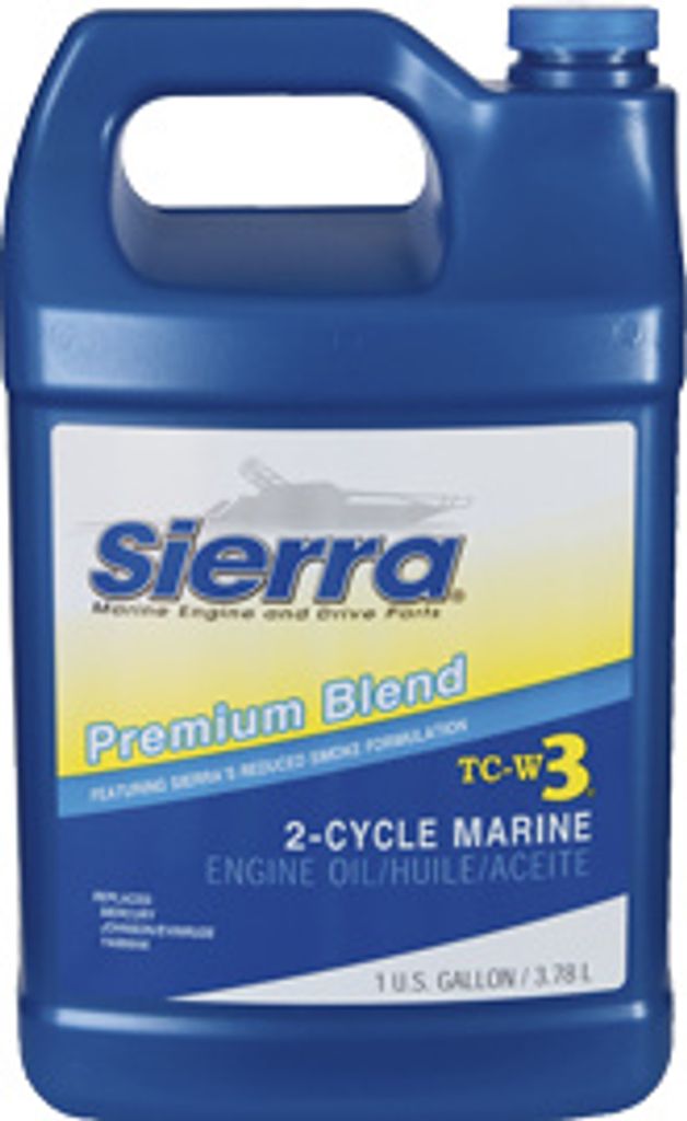 Sierra Motoröl "Blue" Premium Tc3-W3, 3.78l, Für Aussenborder 2-Takt