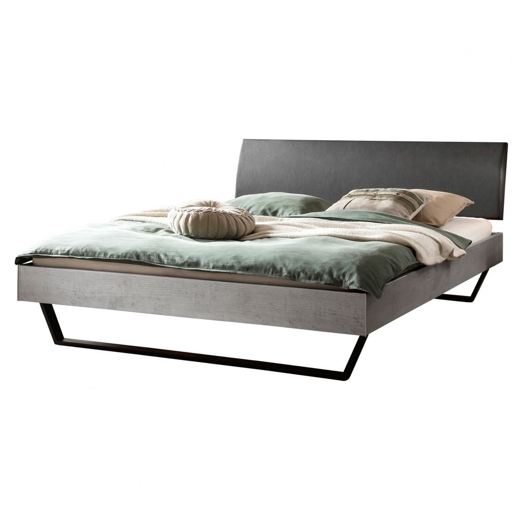 HASENA Industrial Style Bett Clyo 25 Beton Nachbildung 160x200