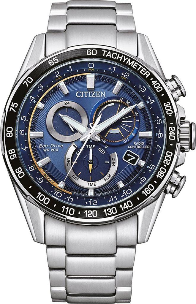 Citizen CB5914-89L Eco-Drive Funkuhr Herrenuhr 44mm 20ATM