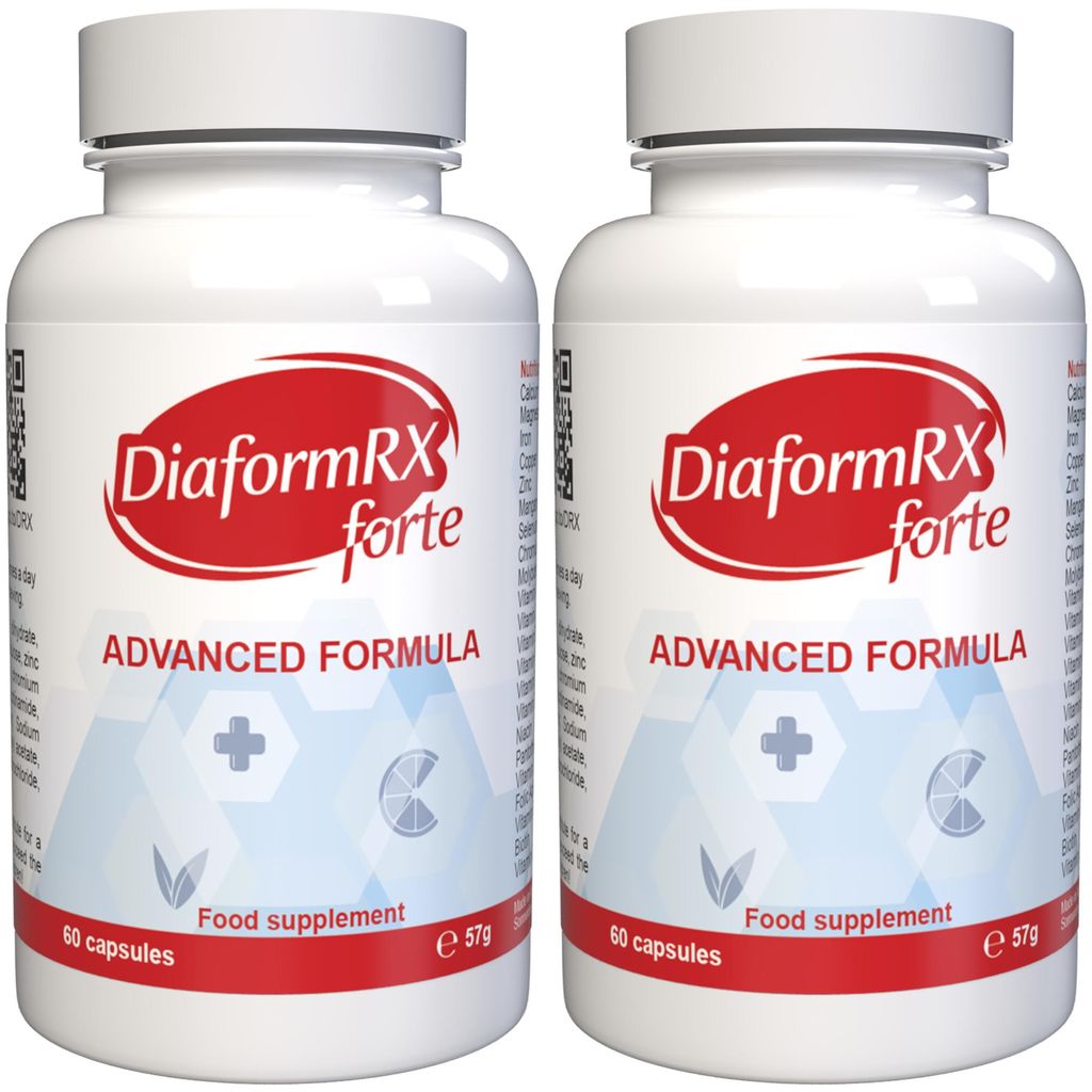 Diaform RX Forte - 120 Kapsúl (2x 60 Kapsúl), Balenie po 2 Image du produit 
