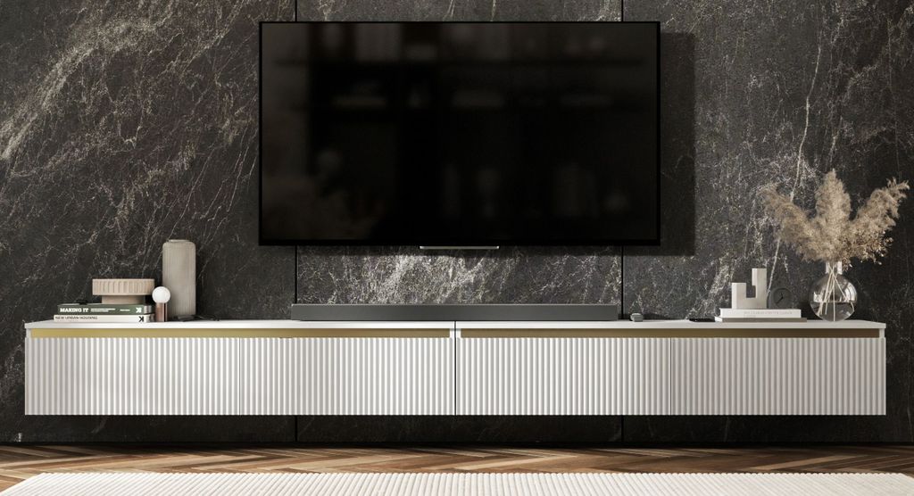 TV-Wandschrank SELENE von Lindner Möbel – viertürig  - 280 Produktbild 
