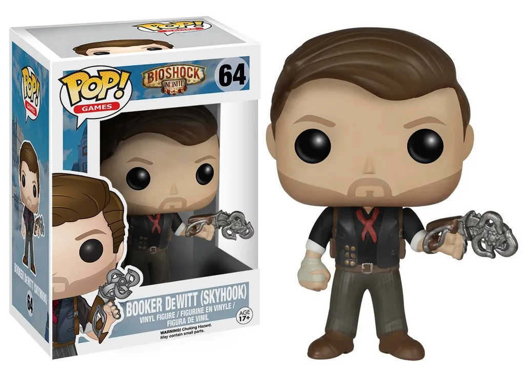 Figurine Funko Pop Bioshock Infinite Booker DeWitt 64 Collection Jeux