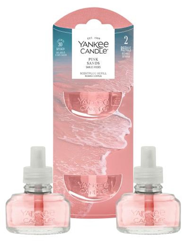 Yankee Candle Pink Sands Duftstecker Nachfüllung 2 x 18,5 Produktbild 