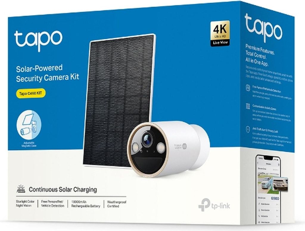 Kit de caméra solaire C460 de TAPO Image du produit 