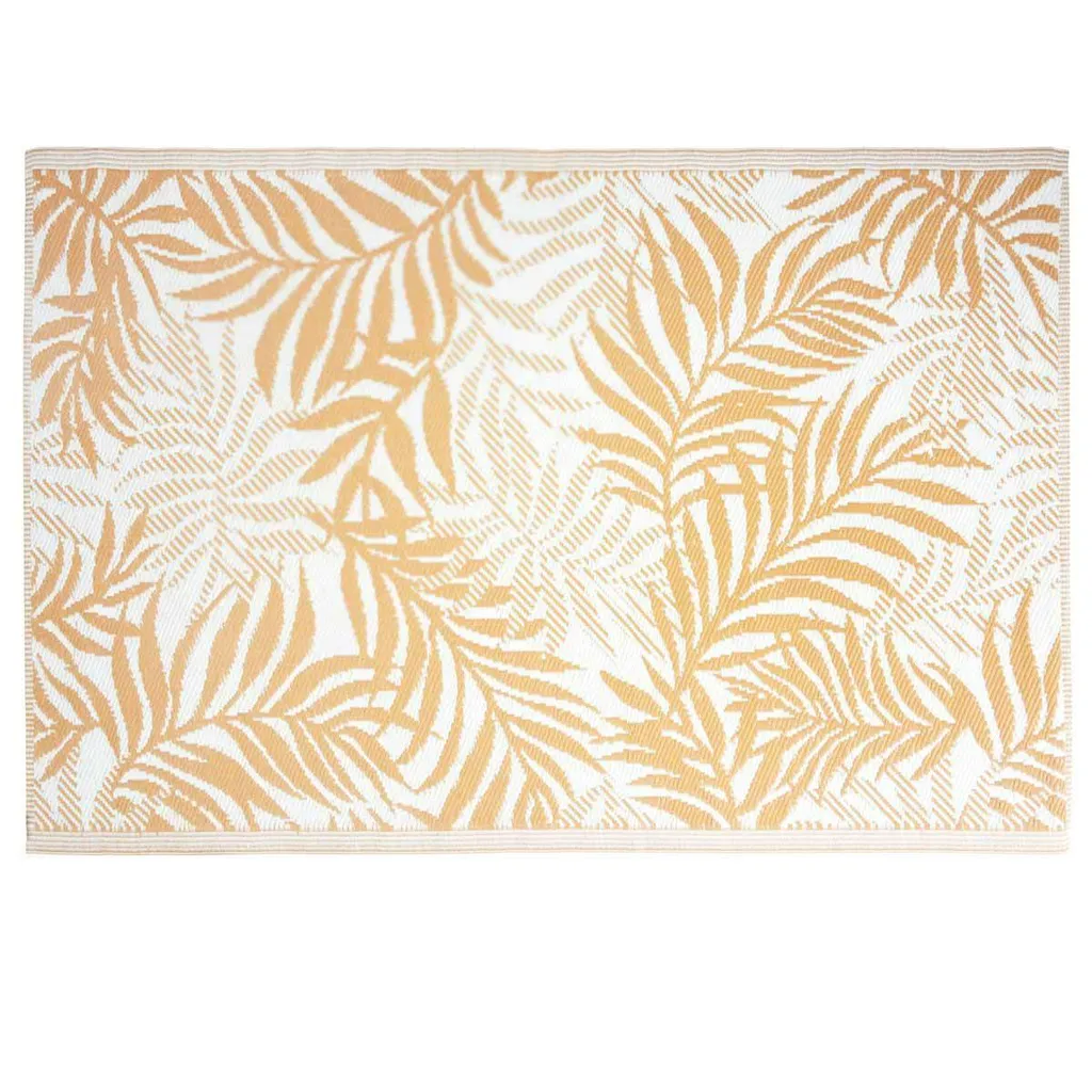 Dalles de moquette H&S Décoration polyéthylène jaune 120 x 180 cm