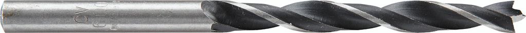 Wolfcraft Holzspiralbohrer CV D 6,0 mm