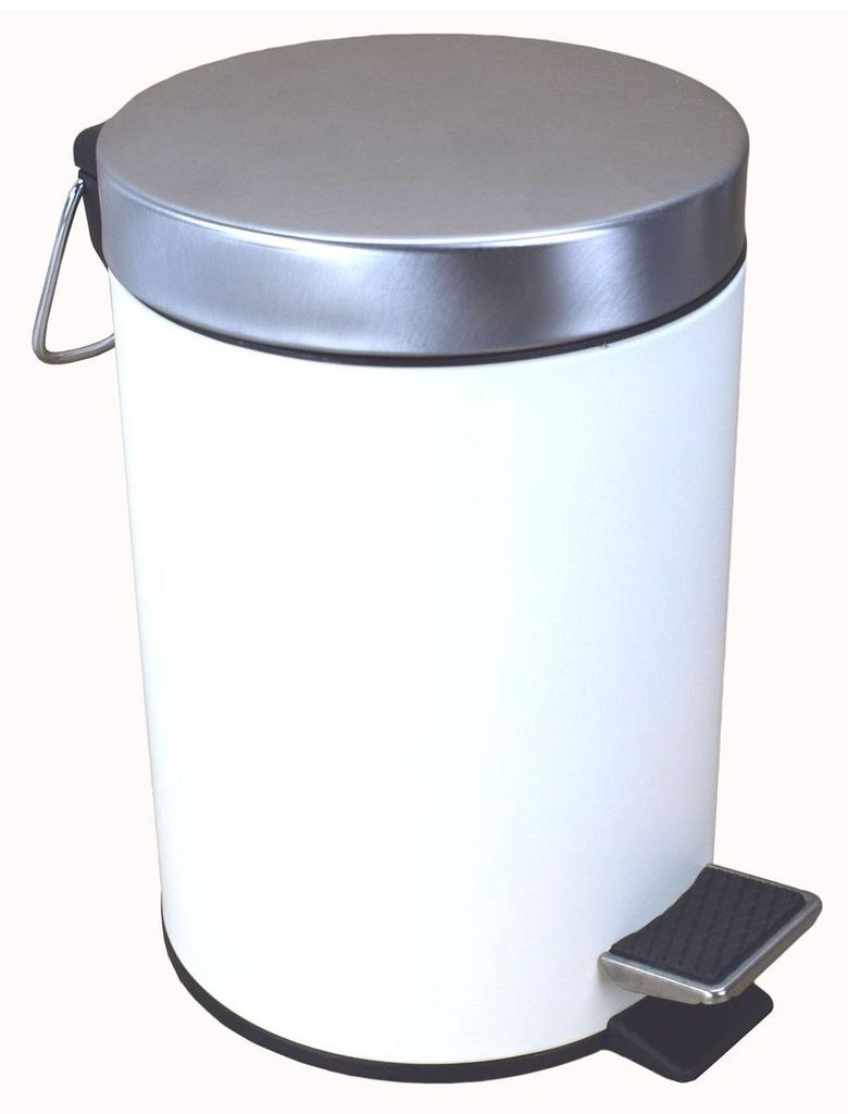 Kosmetik Treteimer 3L mit Fußpedal 17 x 25 cm Mülleimer aus Produktbild 
